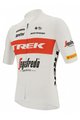 SANTINI Rövid ujjú kerékpáros mez - TREK SEGAFREDO 2022 ORIGINAL - piros/fehér