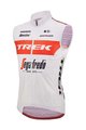 SANTINI Kerékpáros mellény - TREK SEGAFREDO 2023 - fehér/piros