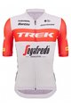SANTINI Rövid ujjú kerékpáros mez - TREK SEGAFREDO 2023 ORIGINAL - piros/fehér