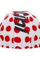 SANTINI Kerékpáros sapka - TOUR DE FRANCE 2024 - piros/fehér