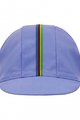 SANTINI Kerékpáros sapka - UCI RAINBOW - szivárványos/lila