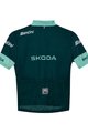 SANTINI Rövid ujjú kerékpáros mez - TOUR DE FRANCE 2024 - zöld
