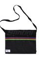SANTINI Kerékpáros táska - UCI RAINBOW - fekete