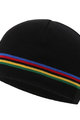 SANTINI Kerékpáros sapka - UCI RAINBOW - fekete