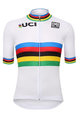 SANTINI Rövid ujjú kerékpáros mez - UCI WORLD CHAMP 2017 - fehér