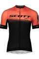 SCOTT Rövid ujjú kerékpáros mez - RC PRO 2019 - narancssárga/fekete