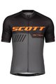 SCOTT Rövid ujjú kerékpáros mez - RC TEAM 10 - fekete/narancssárga