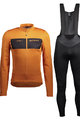 SCOTT Kerékpáros téli kabát és nadrág - RC WARM HYBRID WB - fekete/narancssárga