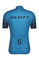 SCOTT Rövid ujjú kerékpáros mez - RC TEAM 10 - kék