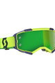 SCOTT Kerékpáros szemüveg - FURY - sárga/kék