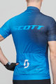 SCOTT Rövid ujjú kerékpáros mez - RC PRO 2021 - kék/fehér