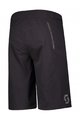 SCOTT Rövid kerékpáros nadrág kantár nélkül - ENDURANCE LS/FIT W/PAD - fekete