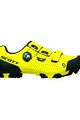 SCOTT Kerékpáros cipő - MTB TEAM BOA  - fekete/sárga