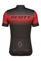 SCOTT Rövid ujjú kerékpáros mez - SCOTT RC TEAM 20 SS - piros/fekete