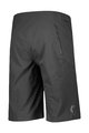 SCOTT Rövid kerékpáros nadrág kantár nélkül - ENDURANCE LS/FIT W/PAD - szürke