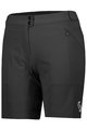 SCOTT Rövid kerékpáros nadrág kantár nélkül - ENDURANCE LS/FIT W/PAD - fekete