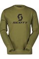 SCOTT Kerékpáros póló - ICON LS - zöld