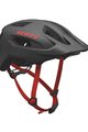 SCOTT Kerékpáros sisak - SUPRA (CE) - antracit/piros