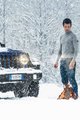 SIX2 Hosszú ujjú kerékpáros póló - TS3 MERINOS - szürke