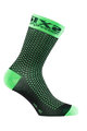 SIX2 Klasszikus kerékpáros zokni - COMP SHO - zöld/fekete