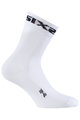 SIX2 Klasszikus kerékpáros zokni - WHITE SHORT - fehér