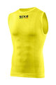 SIX2 Kerékpáros fehérnemű póló - SMX - sárga