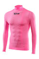 SIX2 Hosszú ujjú kerékpáros póló - TS3 C - rózsaszín