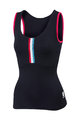 SPORTFUL Kerékpáros fehérnemű póló - ALLURE LADY - fekete