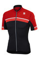 SPORTFUL Rövid ujjú kerékpáros mez - PISTA - piros/szürke