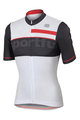 SPORTFUL Rövid ujjú kerékpáros mez - SQUADRA CORSE - piros/fehér/szürke