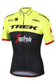 SPORTFUL Rövid ujjú kerékpáros mez - TREK SEGAFREDO 2017 - fekete/sárga
