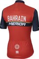 SPORTFUL Rövid ujjú kerékpáros mez - BAHRAIN MERIDA 2017 - piros/fekete