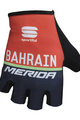 SPORTFUL Kerékpáros kesztyű rövid ujjal - BAHRAIN MERIDA 2017 - fekete/piros