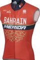 SPORTFUL Kerékpáros mellény - BAHRAIN MERIDA 2017 - fekete/piros