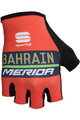SPORTFUL Kerékpáros kesztyű rövid ujjal - BAHRAIN MERIDA 2018 - piros/fekete/kék