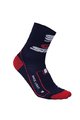 SPORTFUL Klasszikus kerékpáros zokni - BAHRAIN MERIDA 2018 - piros/kék