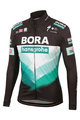SPORTFUL Kerékpáros dzseki béléssel - BORA HANSGROHE 2020 - fekete/zöld