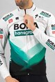 SPORTFUL Kerékpáros dzseki béléssel - BORA HANSGROHE 2021 - zöld/szürke