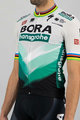 SPORTFUL Rövid ujjú kerékpáros mez - BORA HANSGROHE 2021 - szürke/zöld