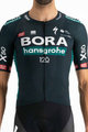 SPORTFUL Rövid ujjú kerékpáros mez - BORA HANSGROHE 2021 - zöld/fekete