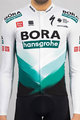 SPORTFUL Hosszú ujjú kerékpáros mez - BORA 2021 WINTER - szürke/zöld