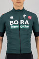 SPORTFUL Rövid ujjú kerékpáros mez - BORA HANSGROHE 2021 - zöld