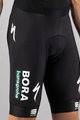 SPORTFUL Rövid kerékpáros nadrág kantárral - BORA HANSGROHE 2021 - fekete