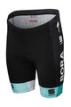 SPORTFUL Rövid kerékpáros nadrág kantár nélkül - BORA 2019 KIDS - zöld/fekete