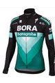 SPORTFUL Kerékpáros dzseki béléssel - BORA 2019 PARTIAL - fekete/zöld