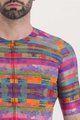 SPORTFUL Rövid ujjú kerékpáros mez - GLITCH BOMBER - zöld