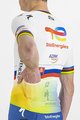 SPORTFUL Rövid ujjú kerékpáros mez - TOTAL ENERGIES 2022 - fehér/sárga/kék/narancssárga