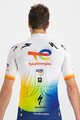 SPORTFUL Kerékpáros mellény - TOTAL ENERGIES 2022 - narancssárga/kék/sárga/fehér