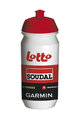 TACX Kerékpáros palack vízre - LOTTO SOUDAL - fehér/piros