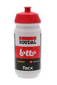TACX Kerékpáros palack vízre - LOTTO SOUDAL 2020 - fekete/piros